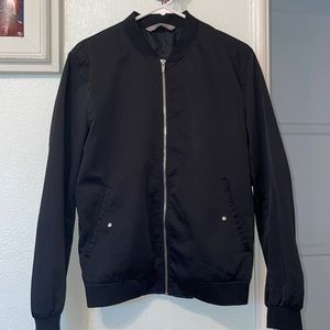 Black Bomber Jacket